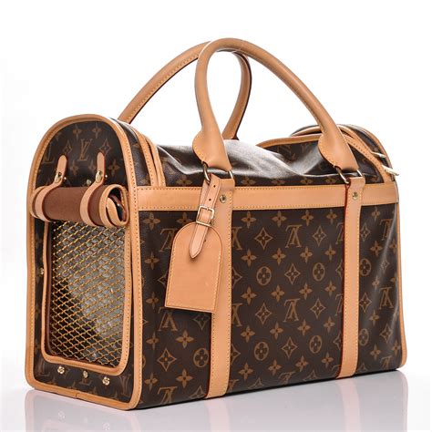 lv monogram carrier|Dog Carrier 40 .